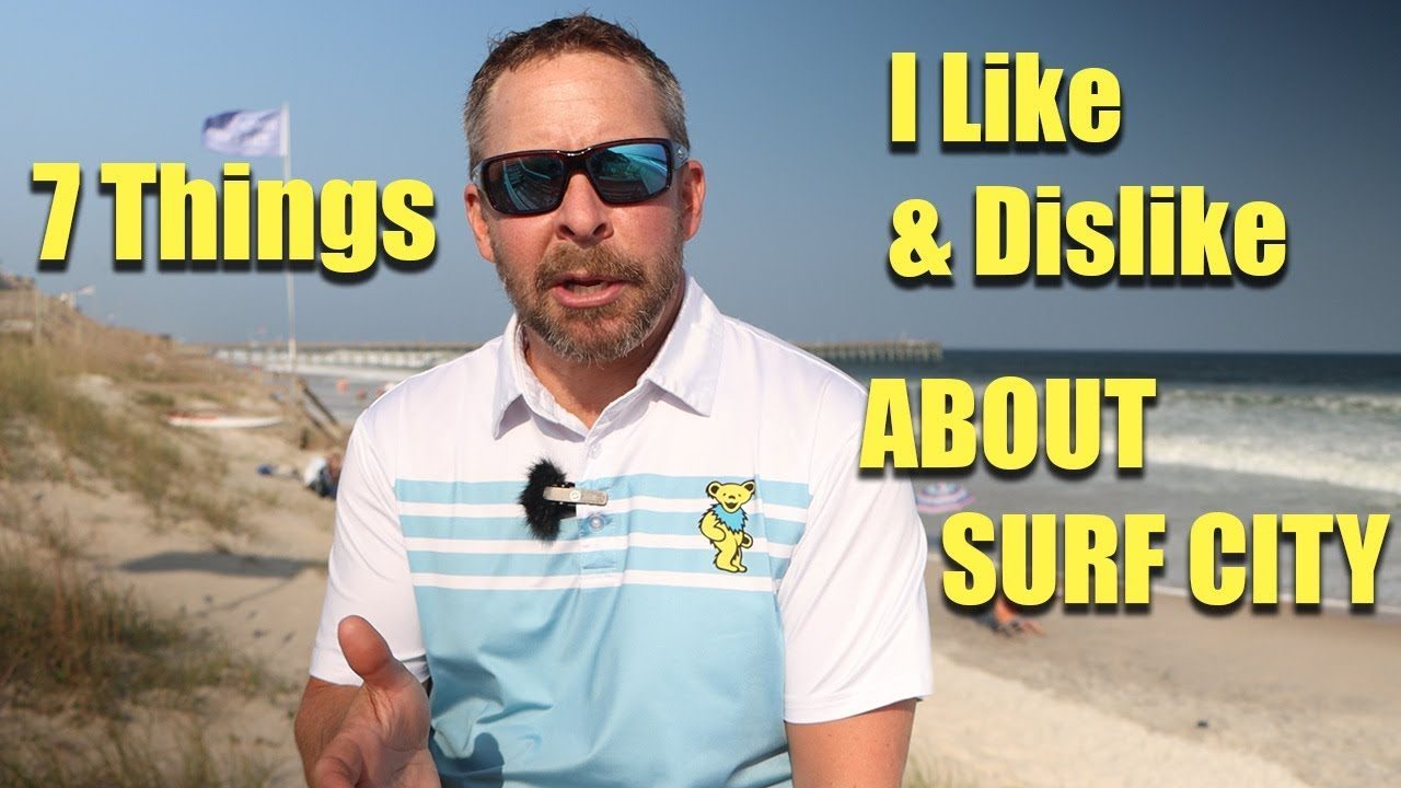 Still frame from the video: Surf City NC | 7 Likes and Dislikes Topsail Island NC